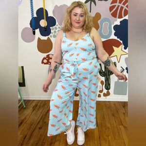 HAYLEY ELSAESSER - Shooting Star Cupro Jumpsuit